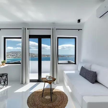 With Aegean Sea Views Psarou (Mykonos)